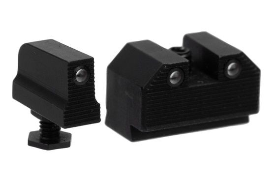 Holosun 507k height night sight set for single stack GLOCK handguns.